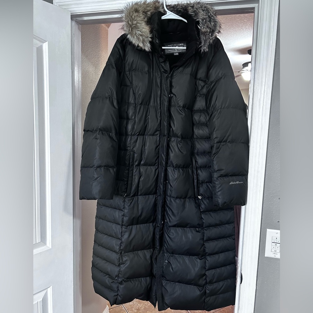 Long Eddie Bauer Women’s Down Winter Jacket